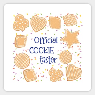 Official Cookie Taster Sticker